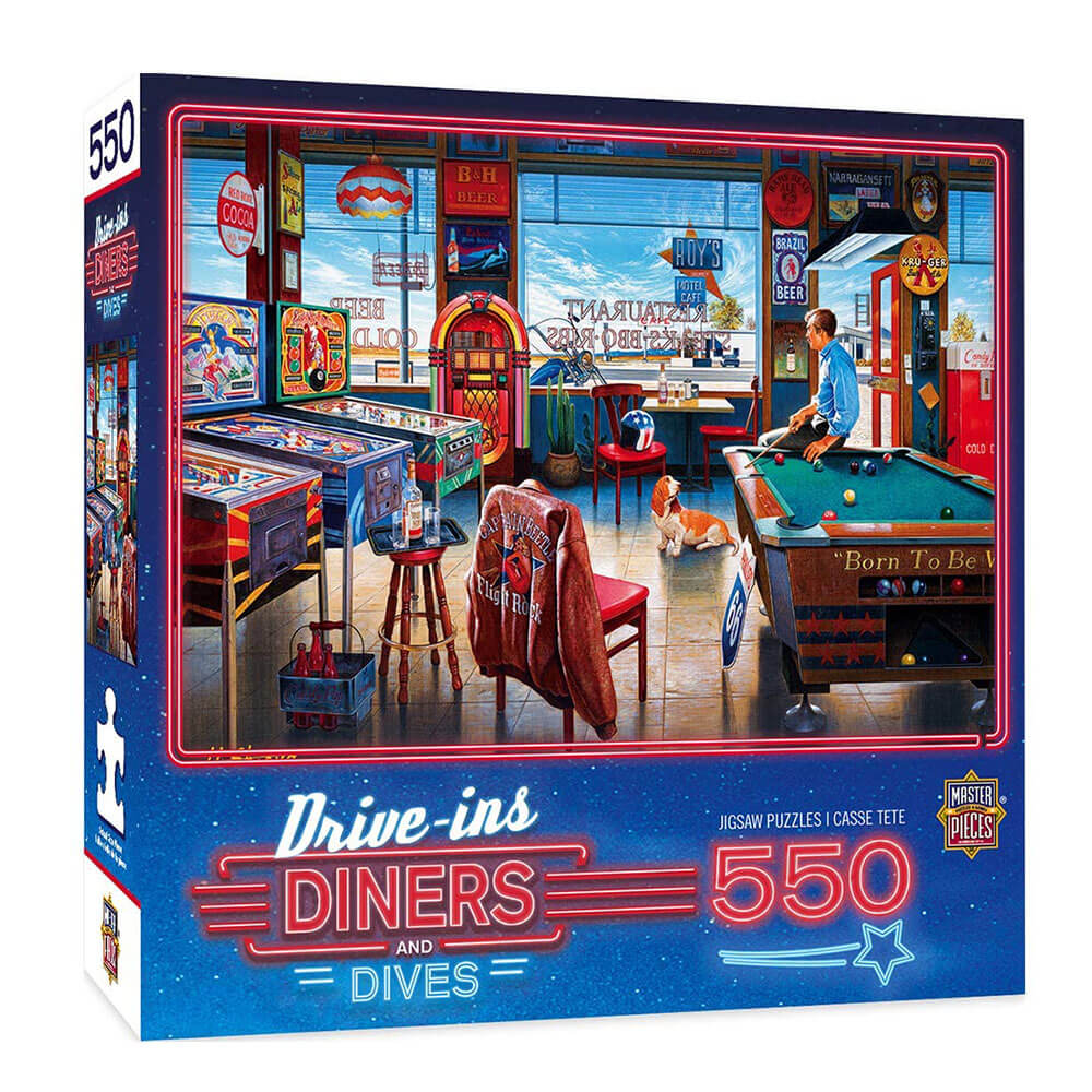 MP Diners & Dives Puzzle (550 pcs)