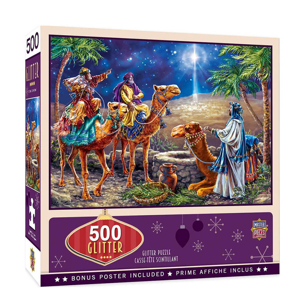 MP Holiday Glitter Puzzle (500pcs)