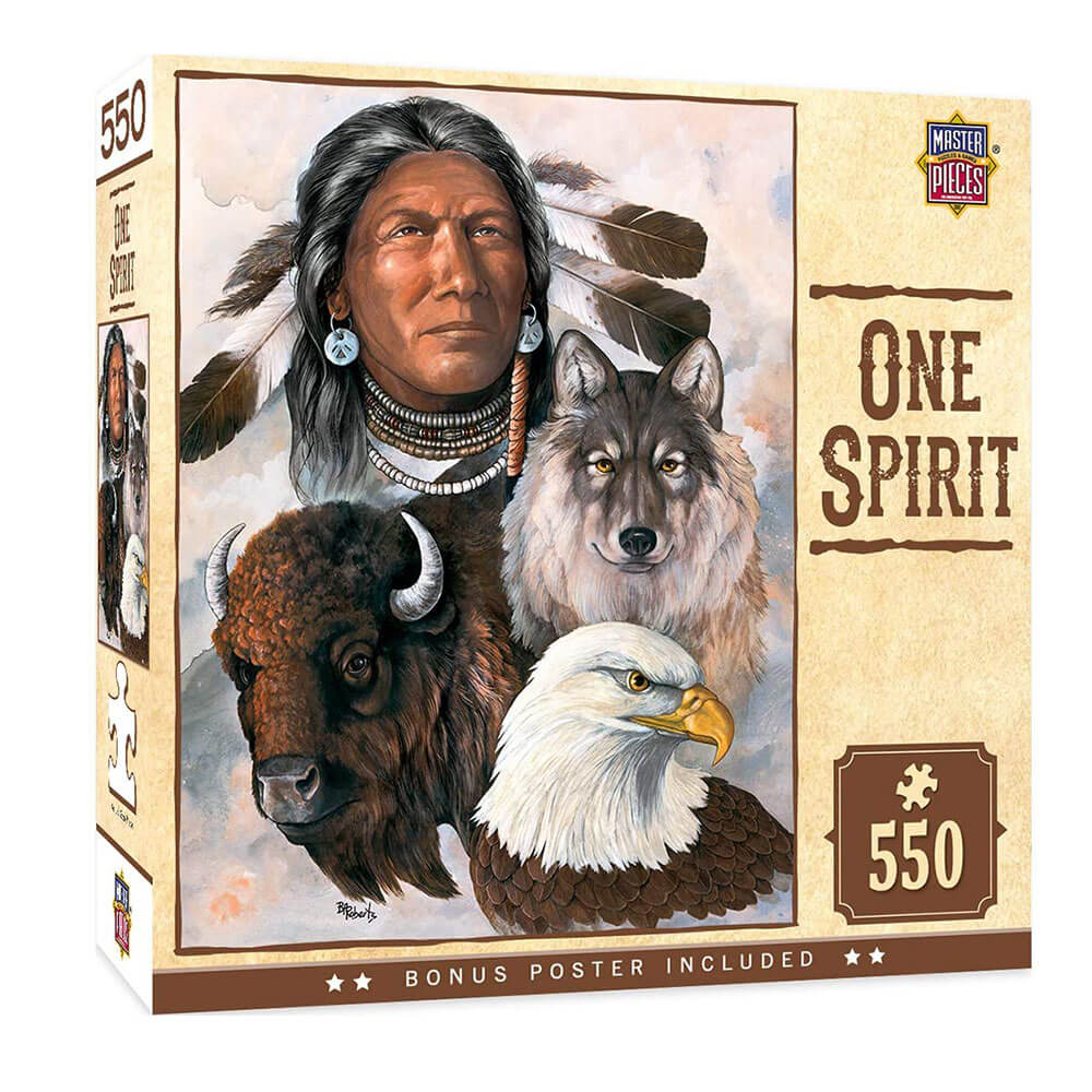 MP Tribal Spirit Puzzle (550 PC)