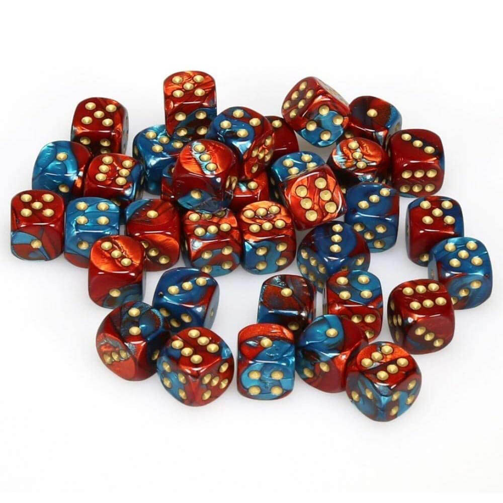 D6 Dice Gemini 12 mm (36 dés)