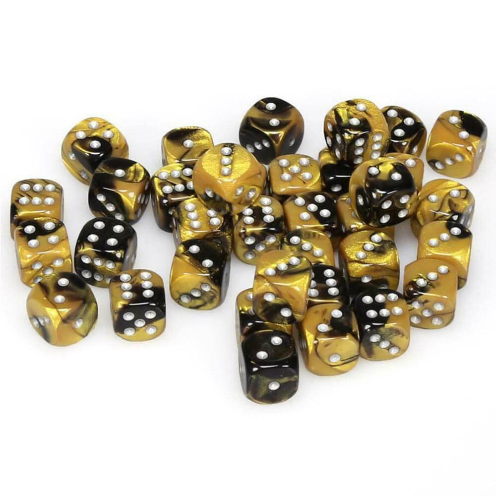 D6 DICE Gemini 12 mm (36 dobbelstenen)