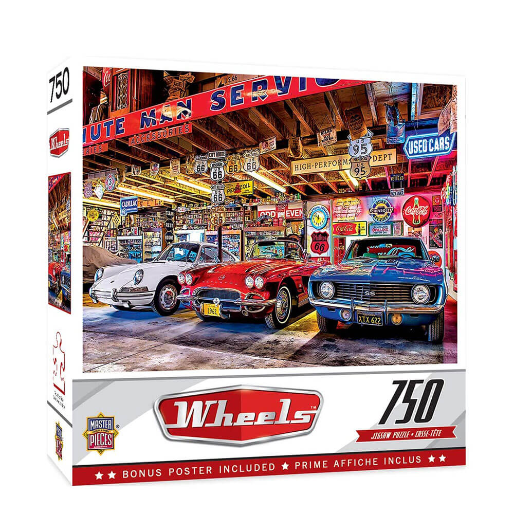 MP Wheels Puzzle (750 PCs)