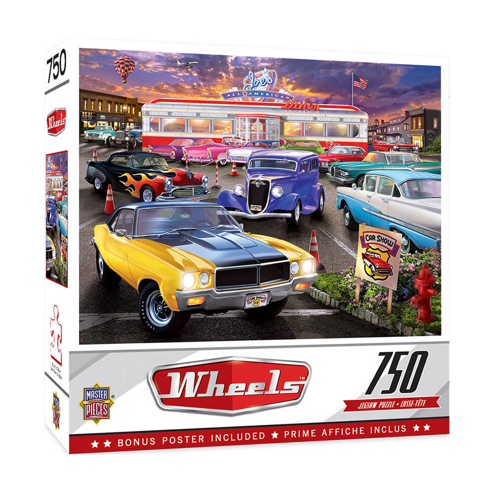 MP Wheels Puzzle (750 PCs)