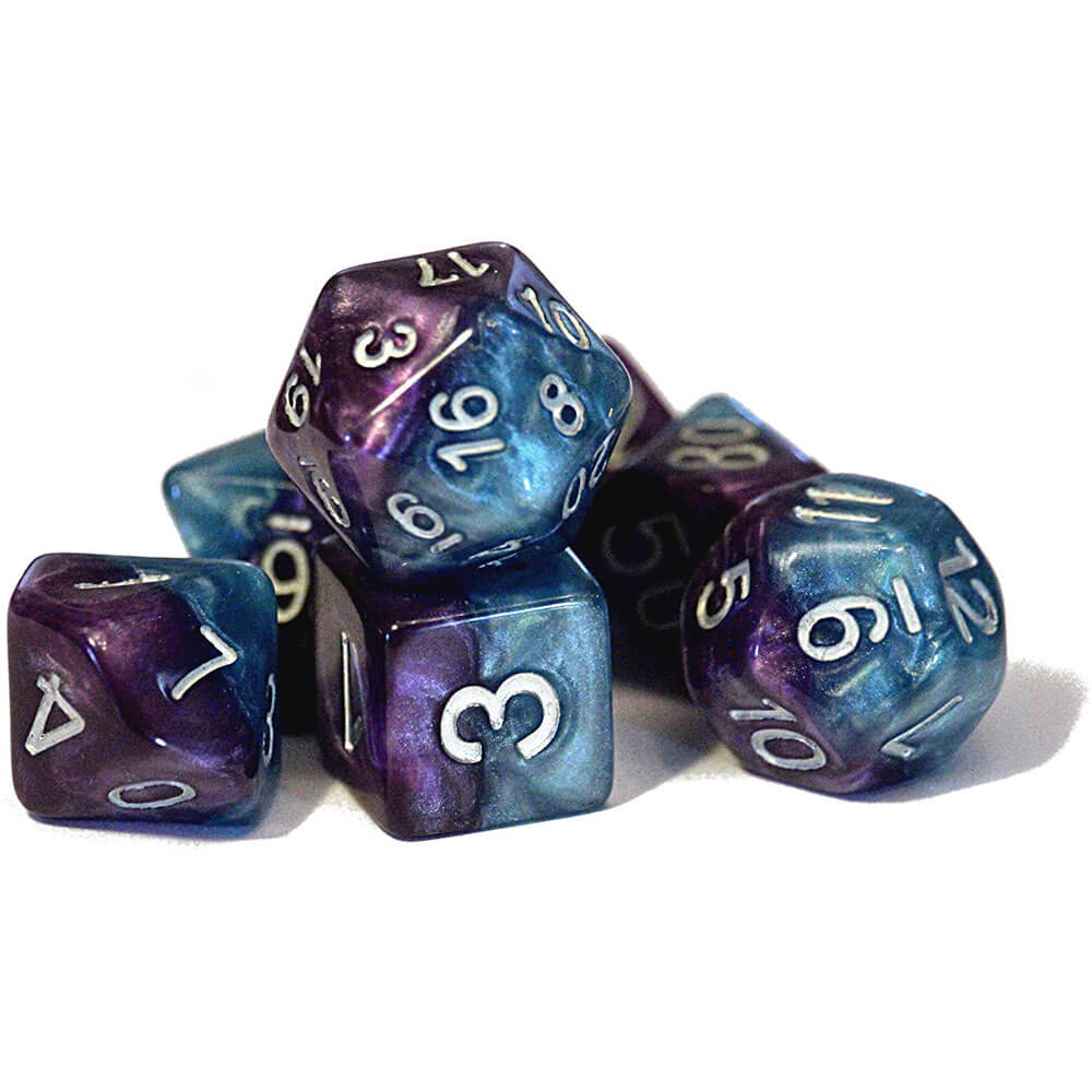 HalfSies Dice (conjunto de 7 dados poli)