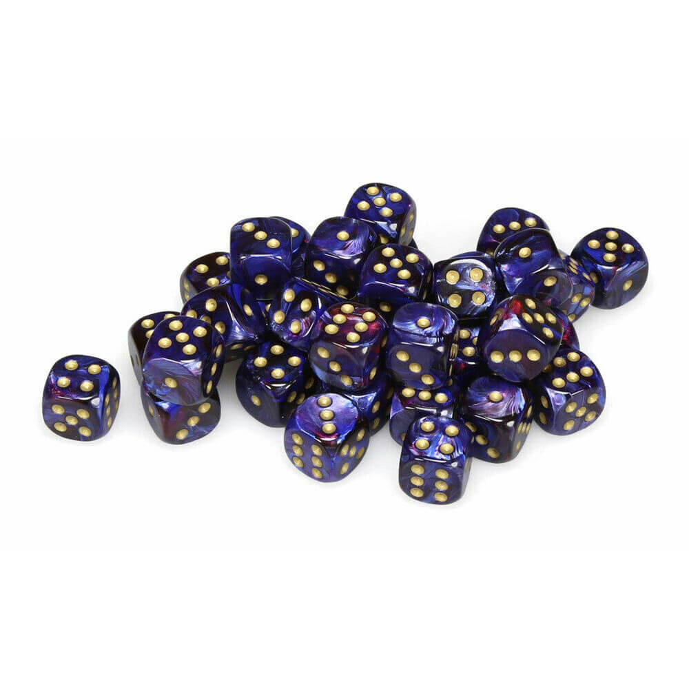 D6 Dice Scarab 12 mm (36 dés)