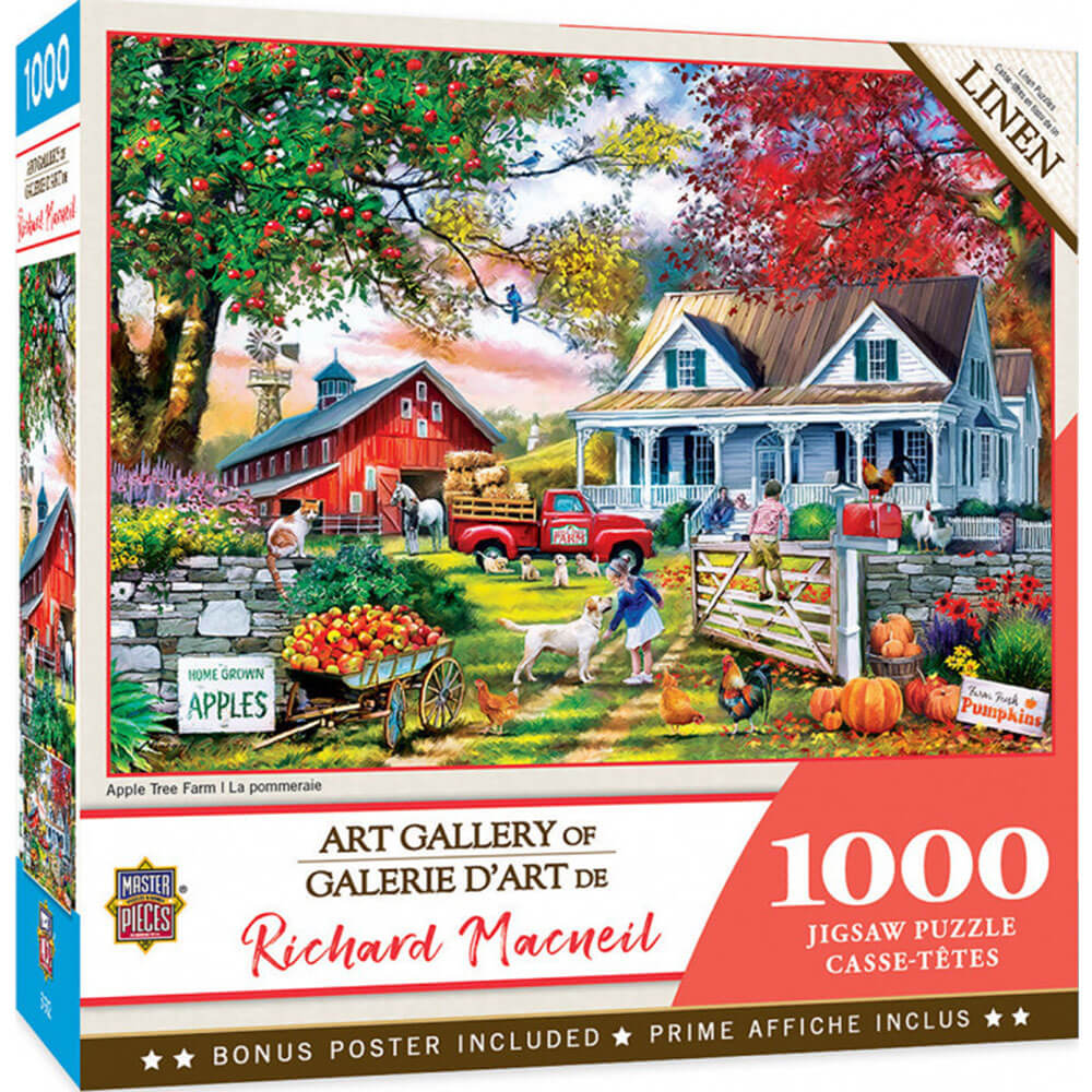 Capolavori della galleria d'arte puzzle 1000pc