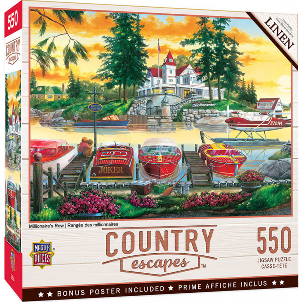 Masterpieces Country échappe à 550pc Puzzle