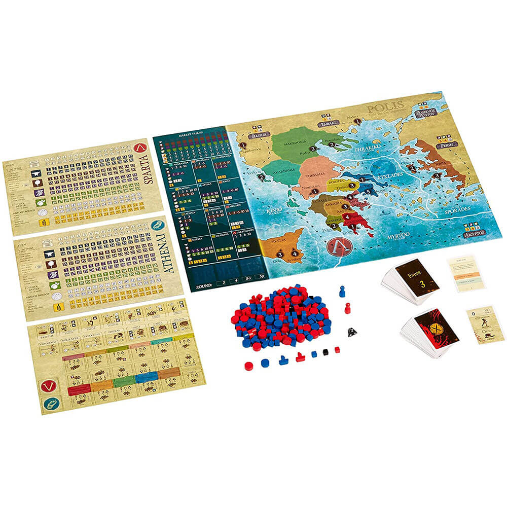 Polis Fight for the Hegemony Board Game