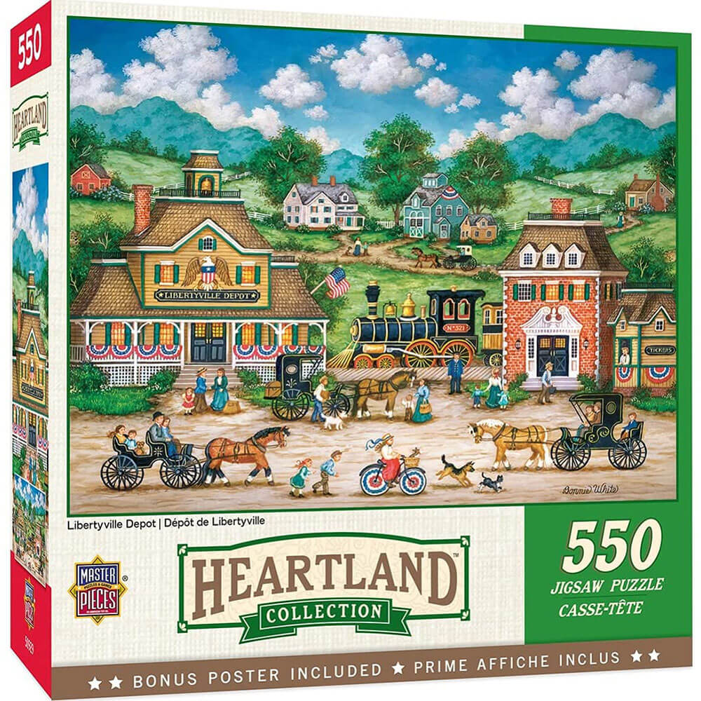 MasterPieces Heartland 550-teiliges Puzzle