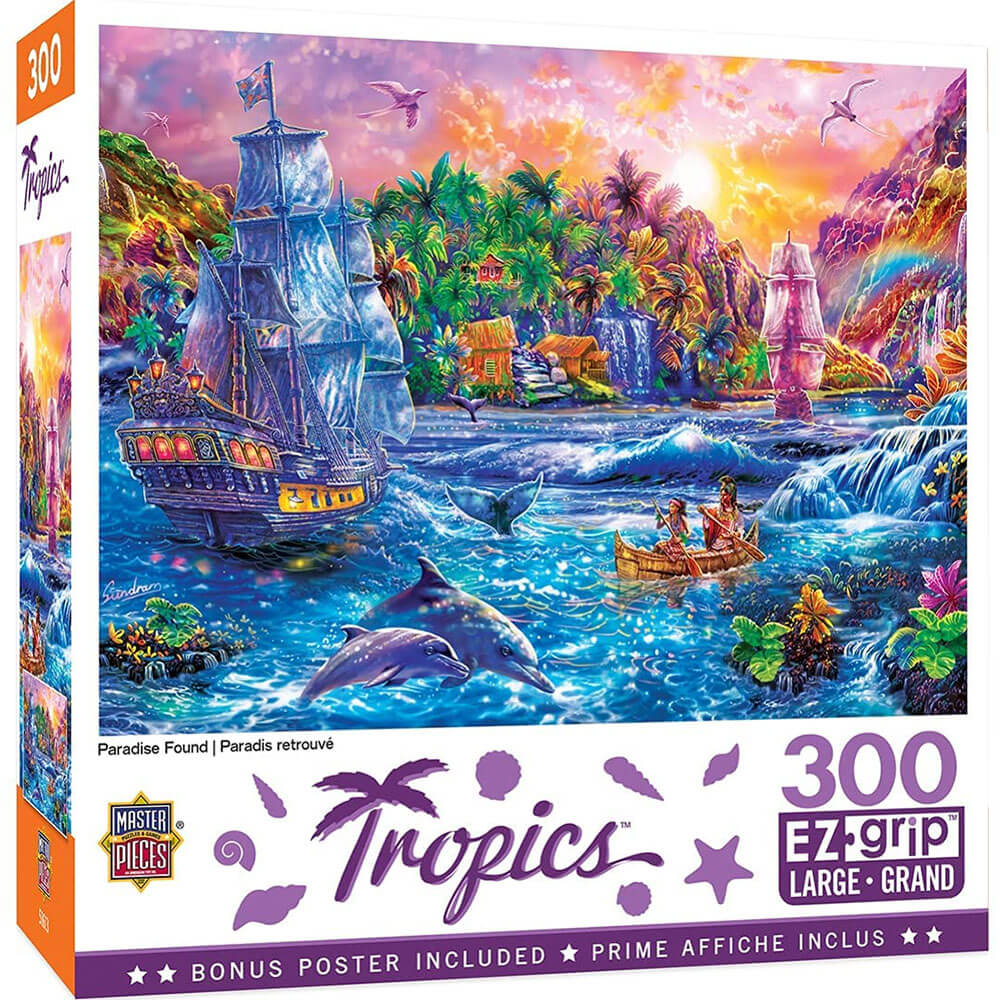 Masterpieces Ezgrip Tropics 300pc Puzzle