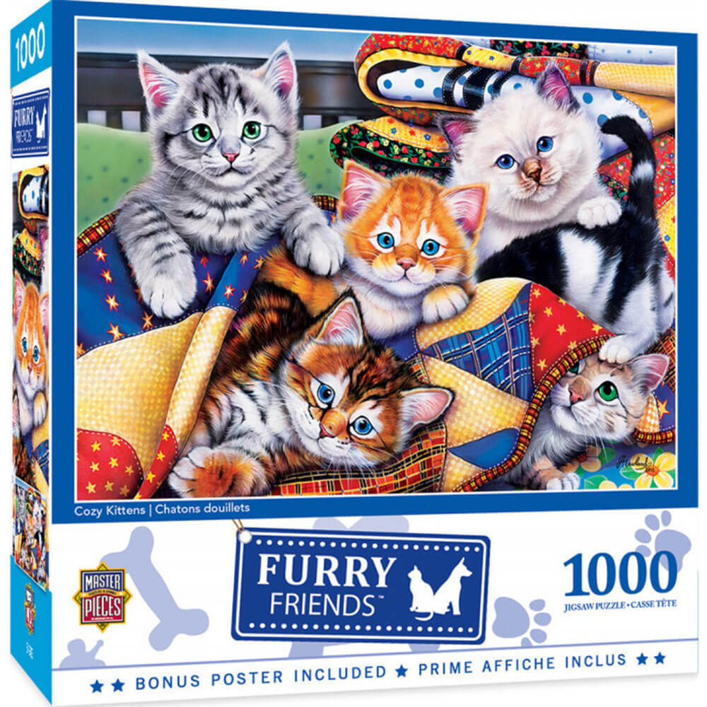 Masterpieces Furry Friends 1000pc Rompecedia