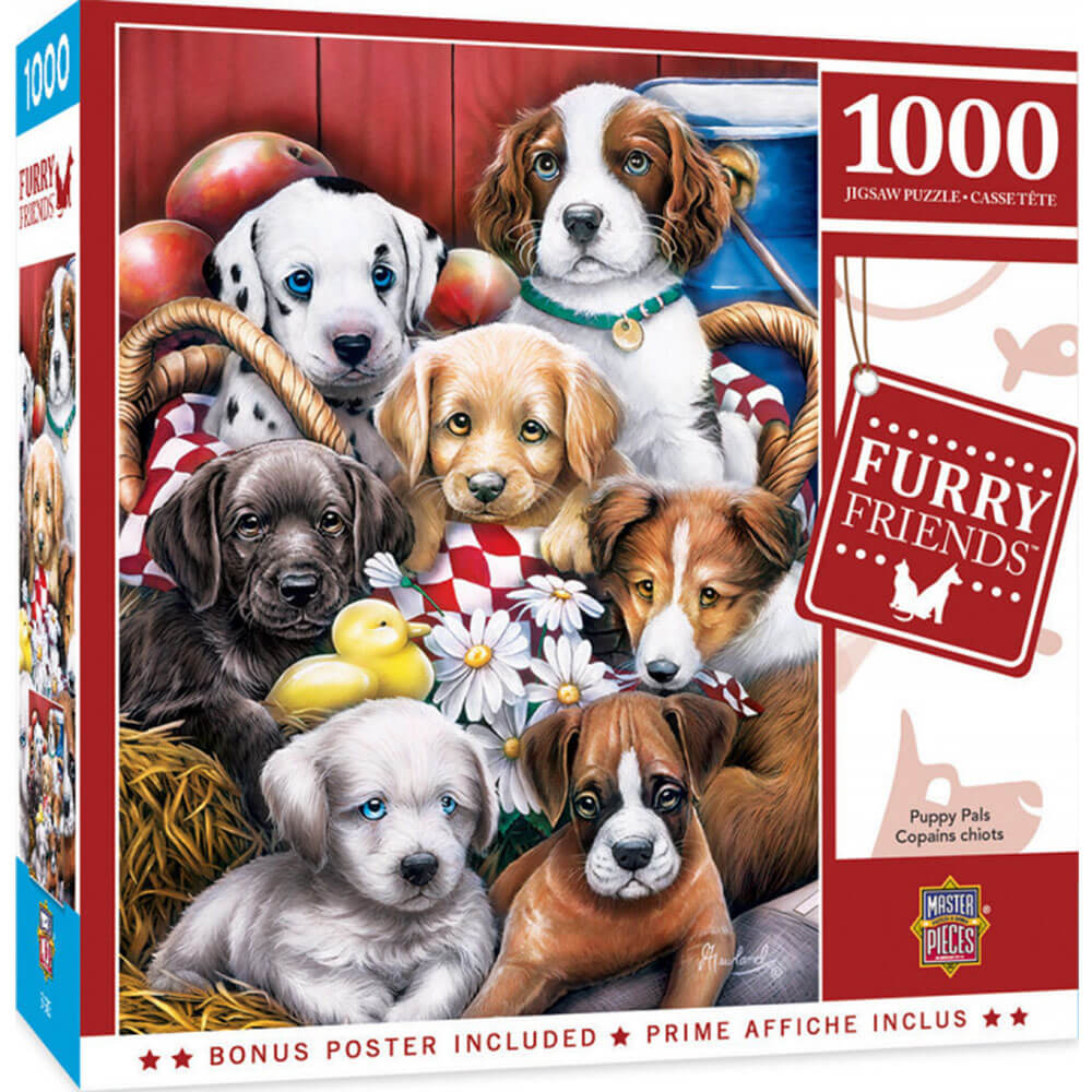 Masterpieces Furry Friends 1000pc Rompecedia