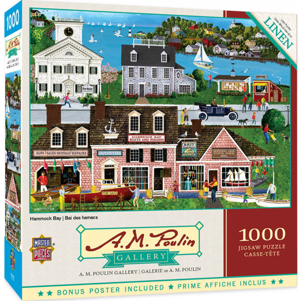 Masterpieces a.m. Poulin 1000pc puzzel