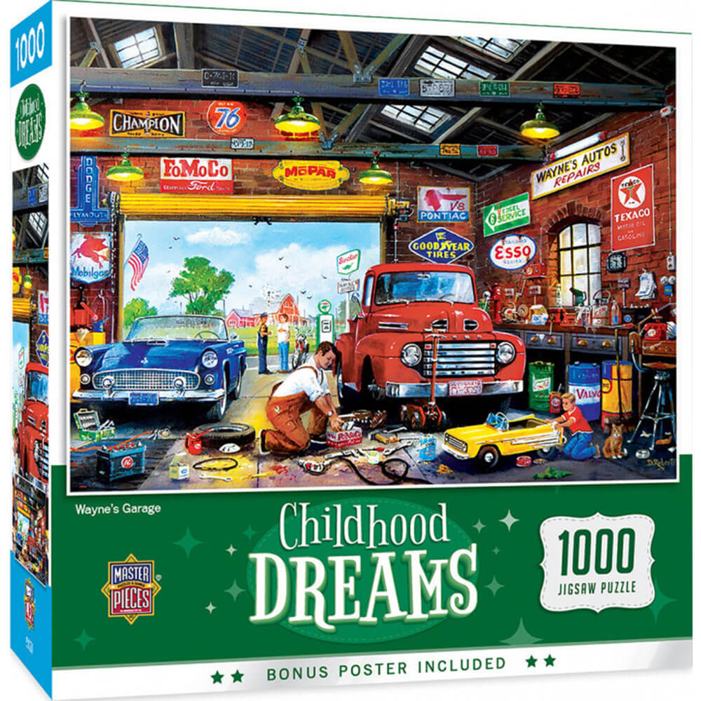 Masterpieces Enfance Dreams 1000pc Puzzle