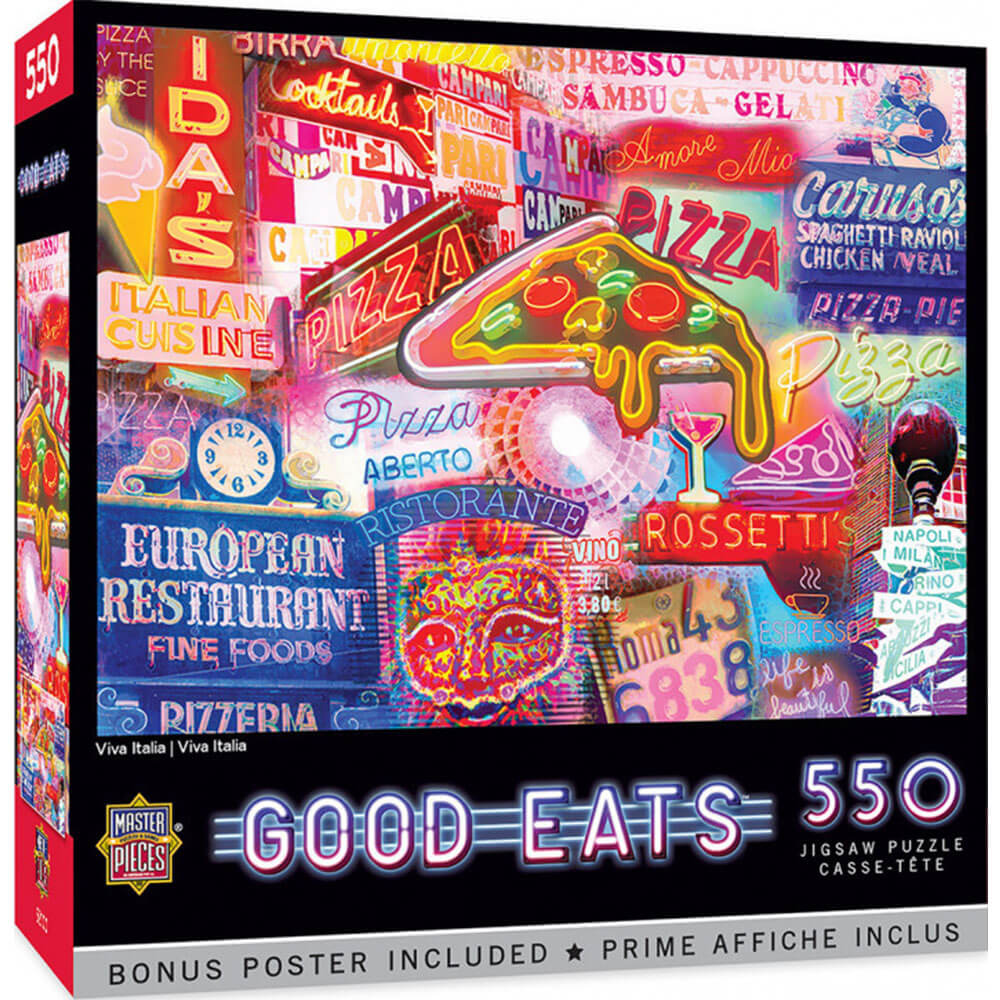 Masterpieces Good Eats 550pc Puzzle