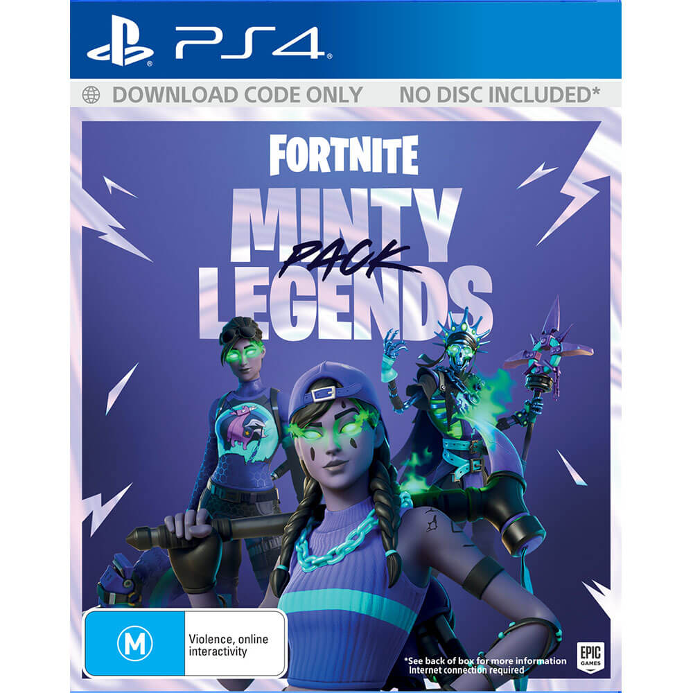 Jeu de pack de légendes de Fortnite Minty Legends