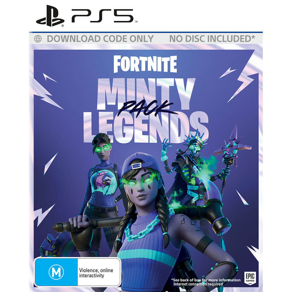 Jeu de pack de légendes de Fortnite Minty Legends