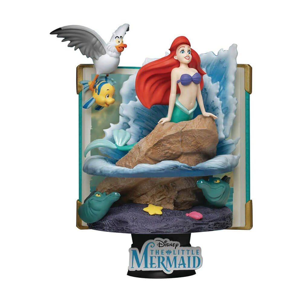 Série de livres d'histoire de Beast Kingdom Little Mermaid Fig