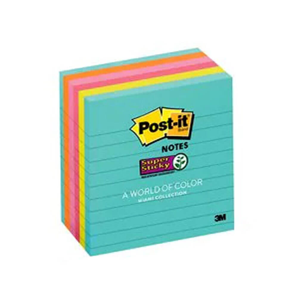 Post-it foret super klissete notater 6pk