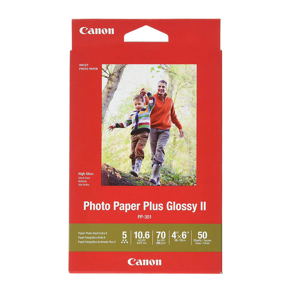 Canon glanzend fotopapier 265GSM 4x6 "