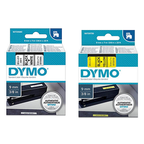 Dymo D1 Tape Label 9mmx7m