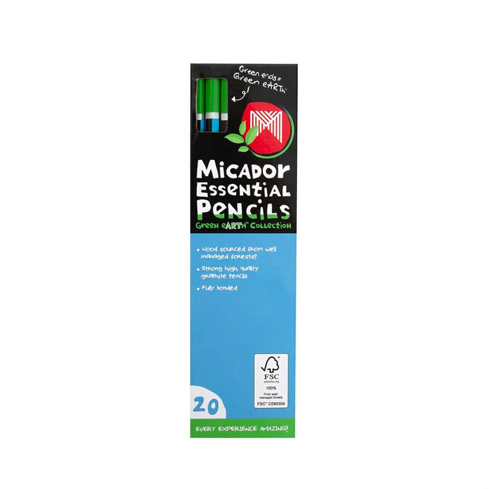 Micador Essential Graphite Pencils (20pk)