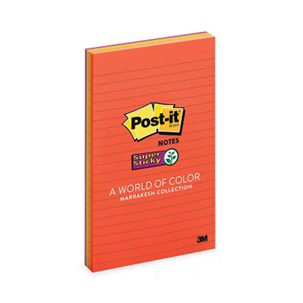 Post-It-fodrade super klibbiga anteckningar (4PK)