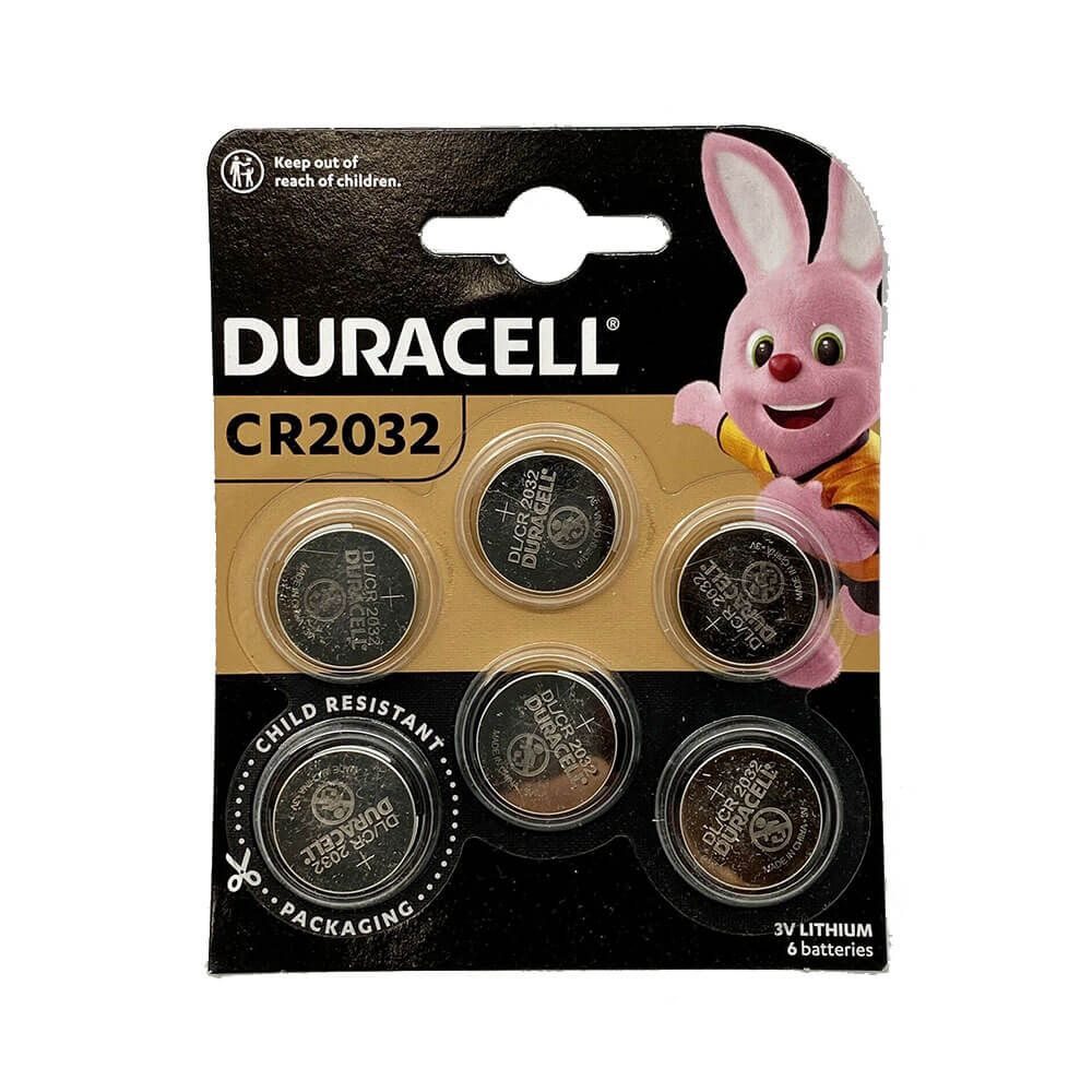 Duracell litiummynt koppar toppbatteri