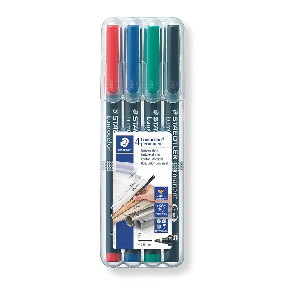  Staedtler Lumocolor Permanentmarker 0,6 mm