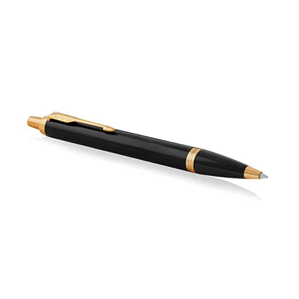 Parker IM Ballpoint Pen Gold Trim (noir)