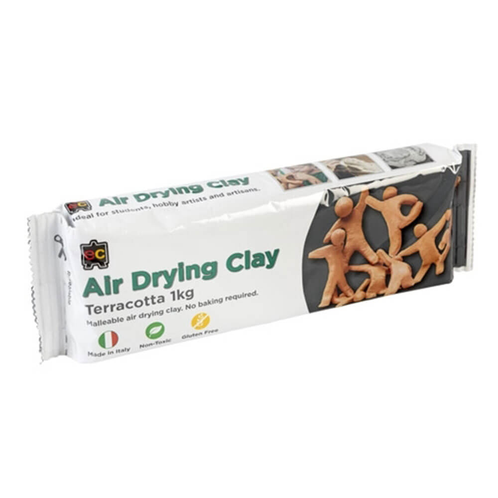 EC Air Drying Clay 1kg (Terracotta)