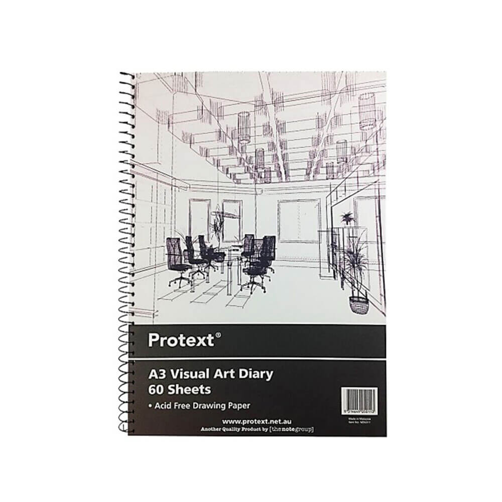 Protext Visual Art Diary 60 Hojas 110 GSM (blanco)