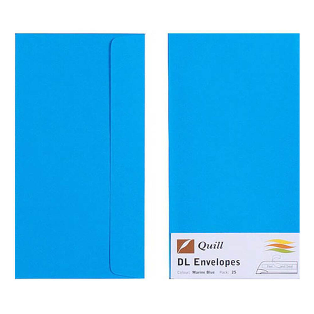 QUILL KONVELOBLE 25pk 80gSM (DL)