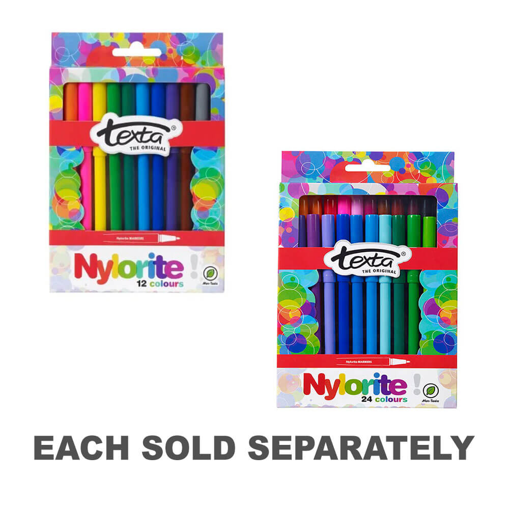 Texta Nylorite Markers (Assorted)