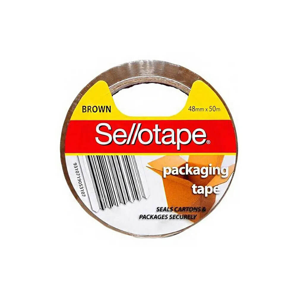 Sellotape Packaging Ruban (marron)