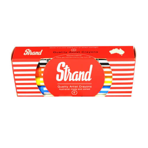 Strand Quality Artist Crayons (8pk)