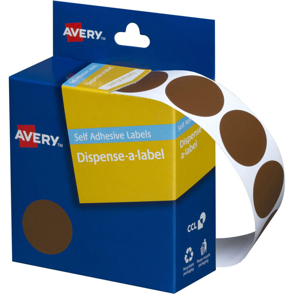 Avery selbstklebende Punktbezeichnungen 24 mm (500pcs)