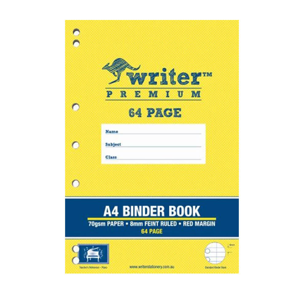 Writer Premium Binder Book (A4)