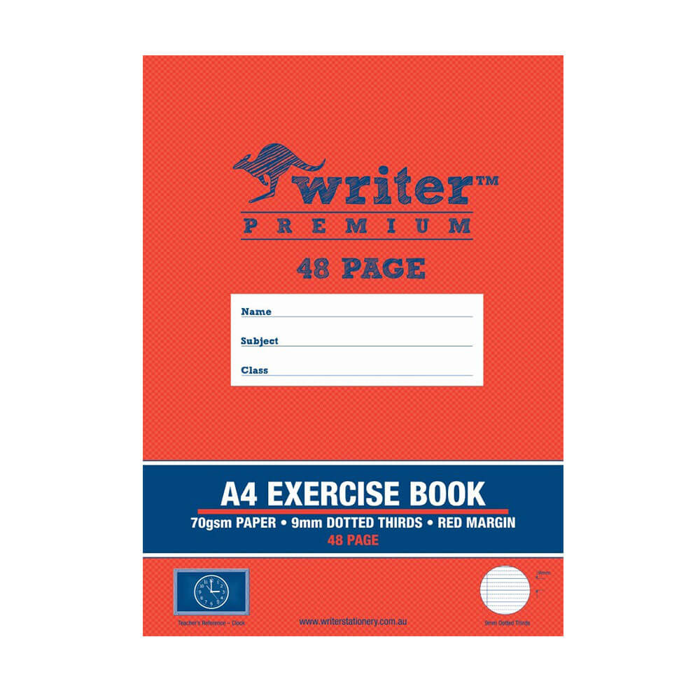 Writer Premium Exercome Book 48 Pagine punteggiate (A4)