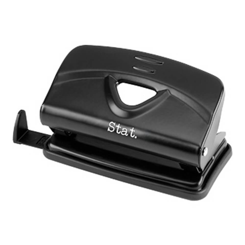 Estadística 2 Hole Puncher Small 10 Hojas (Negro)