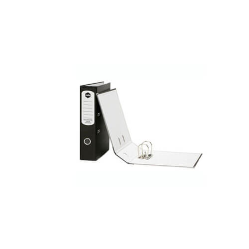 Marbig Reinforced Spine Lever Arch File (Black)