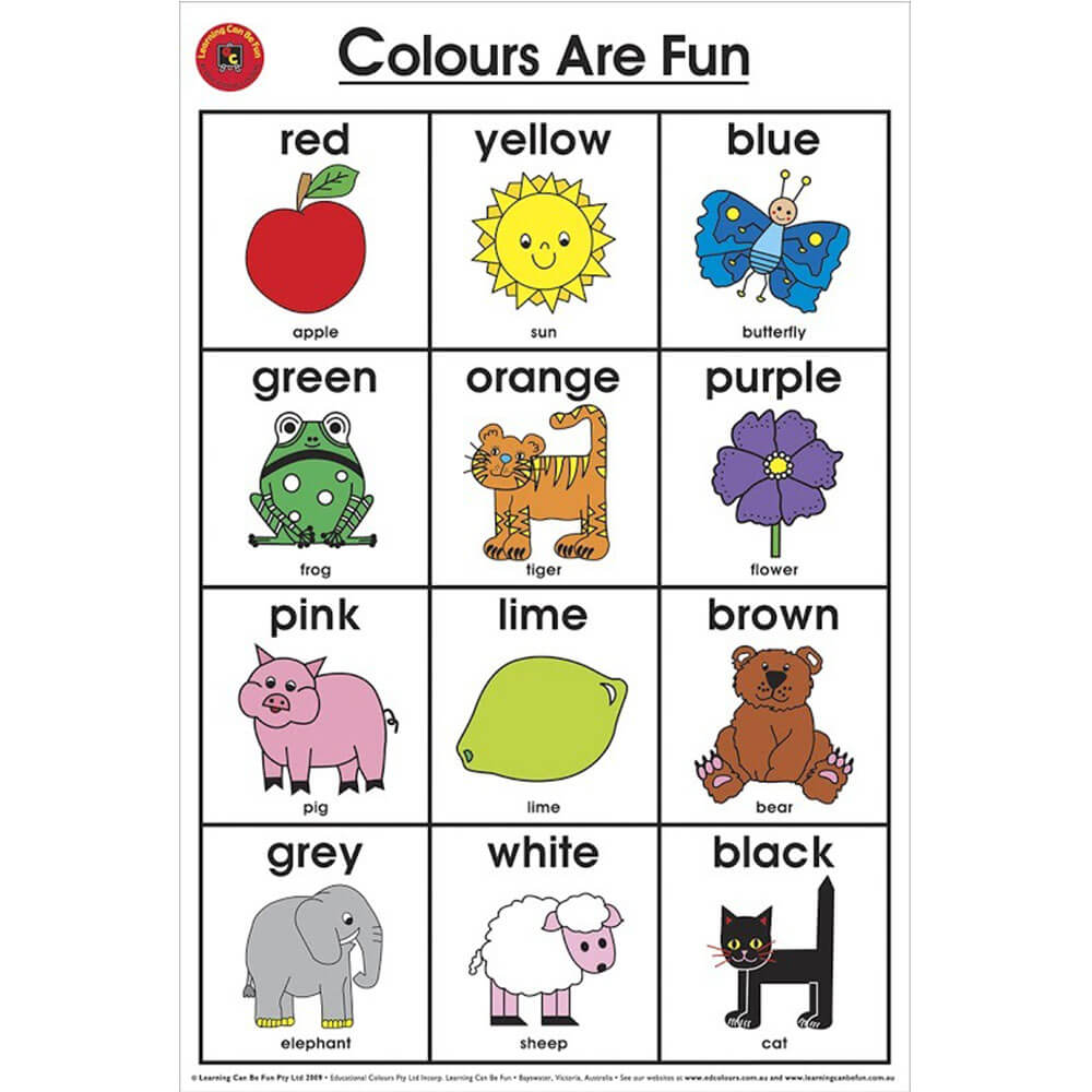 Learning Can Be Fun Poster (50x74cm)