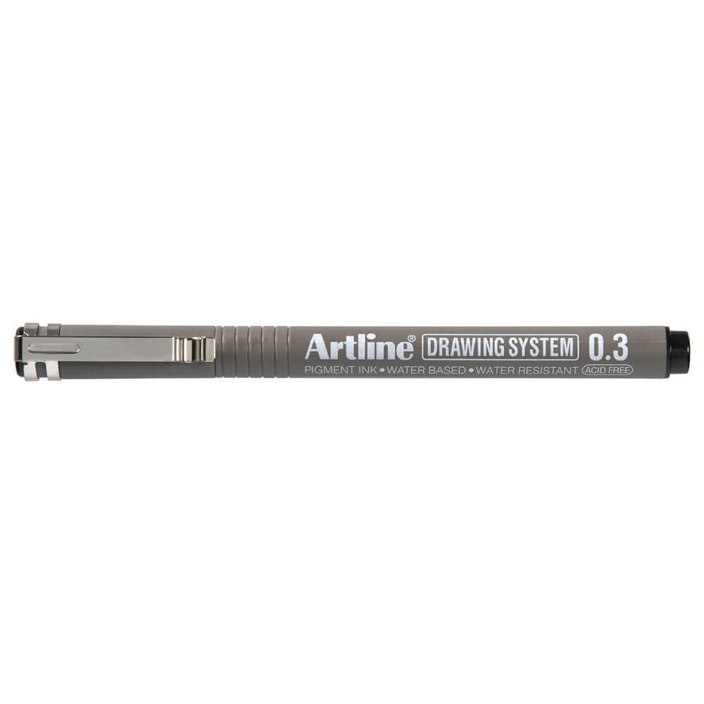 Artline tegning System Pen 12pcs (sort)