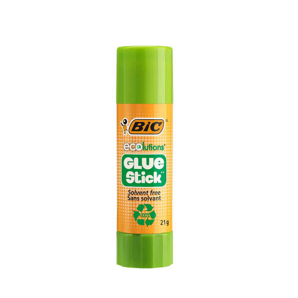 BIC Eco-recycled Clear Blue Stick