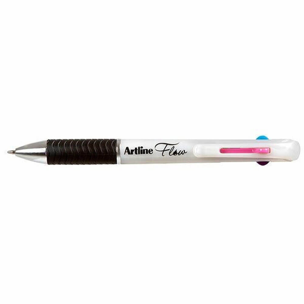 Artline 4 Color Retractable Pen 1mm (Box of 12)