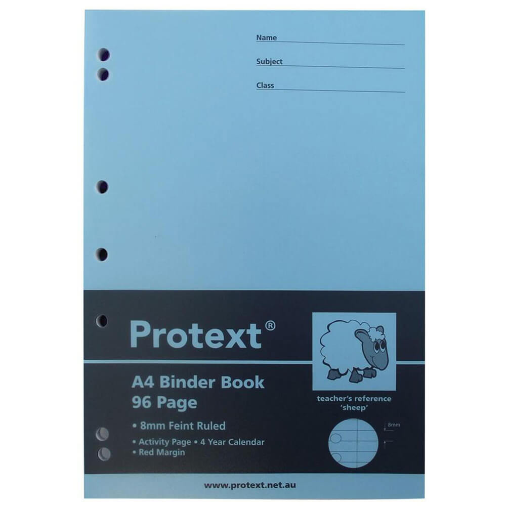 Protext Regled Binder Book con portada de PP