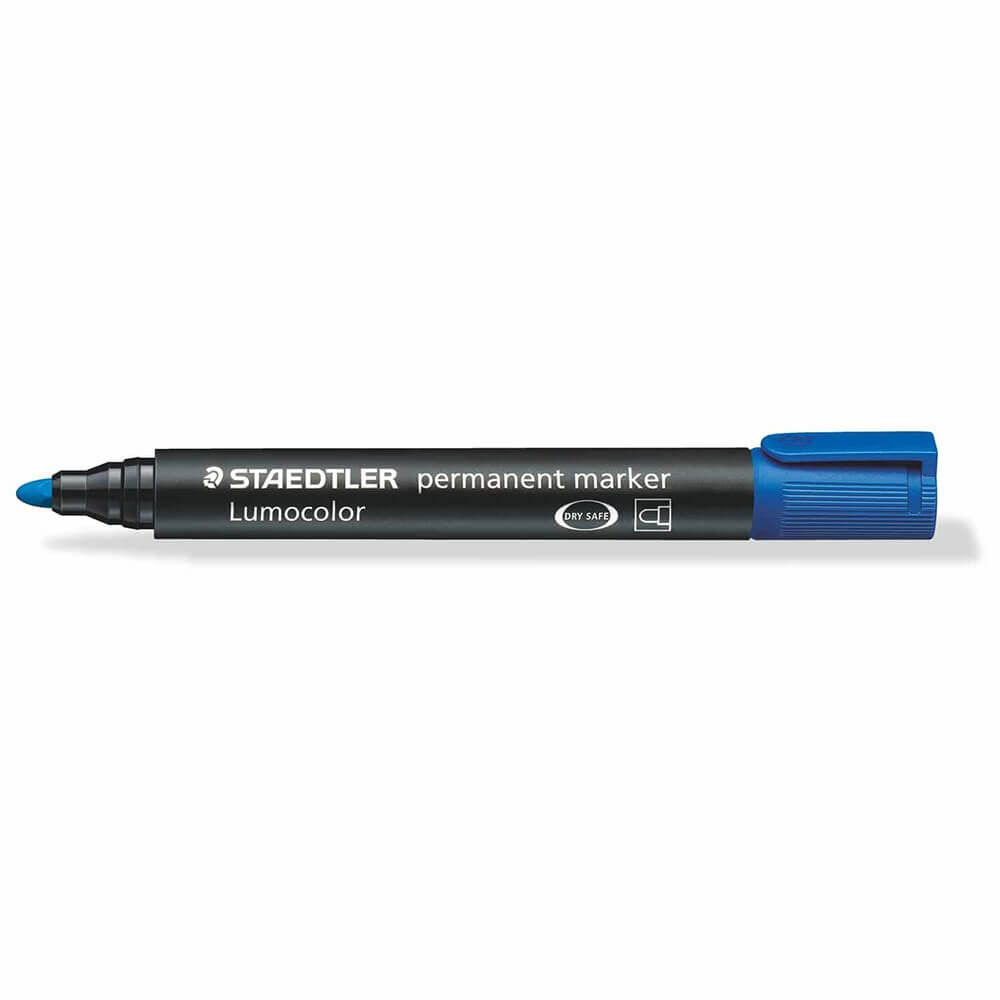 Staedtler Lumocolor Permanente Bullet Tip Marker 10pc