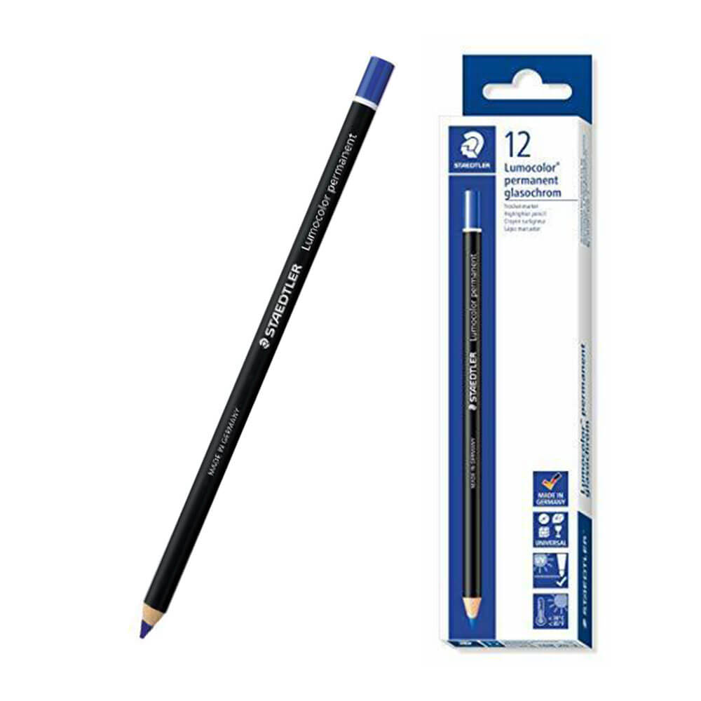 Crayon Glasochrom Staedtler (boîte de 12)