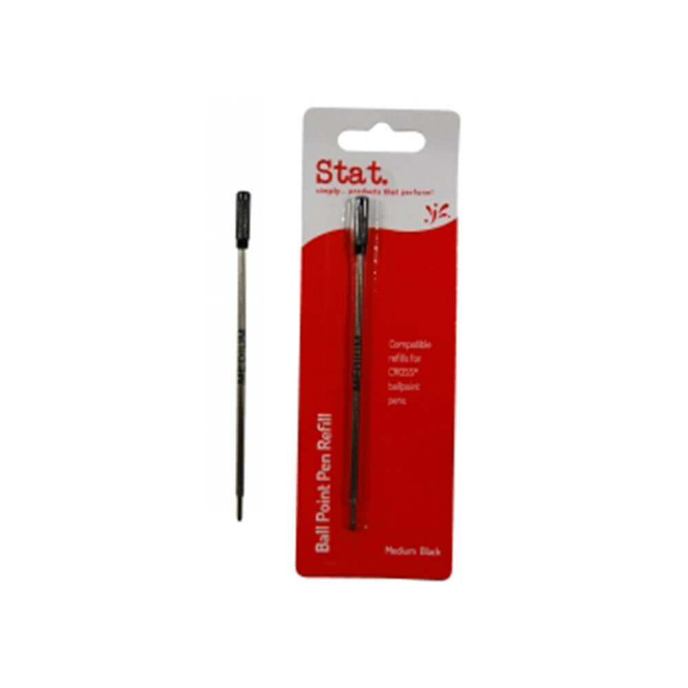 Stat Cross Ballpoint Pen Refill Medium (pakke med 10)