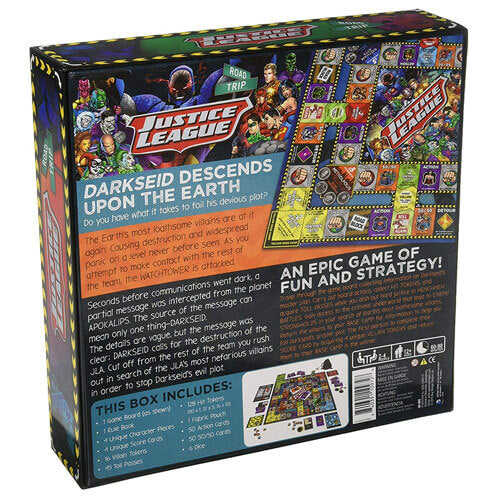 DC Comics Justice League Road Trip Board Game